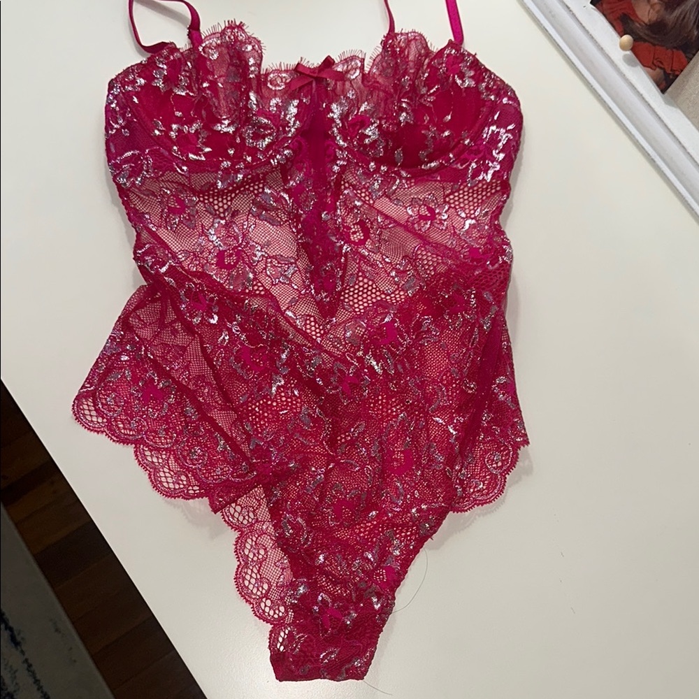 Victoria's Secret Pink Lace Chemise